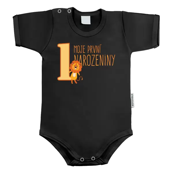 Dětské body Moje první narozeniny - lvíček