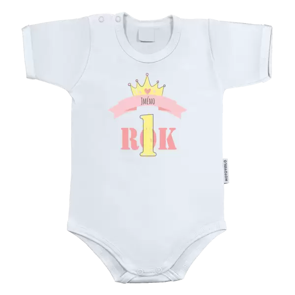 Dětské body 1 rok se jménem