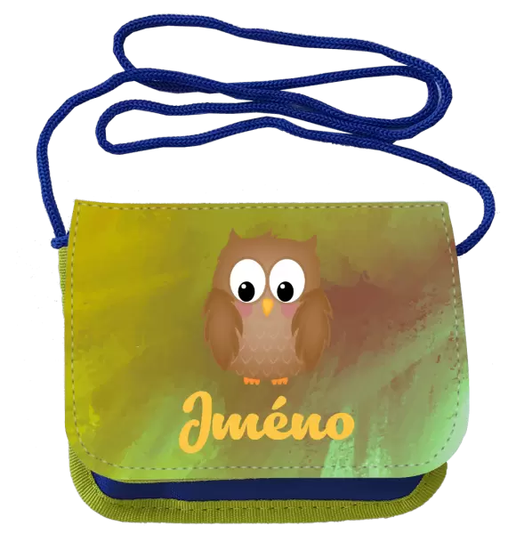 Peněženka Sovička se jménem