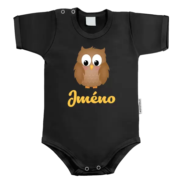 Dětské body Sovička se jménem