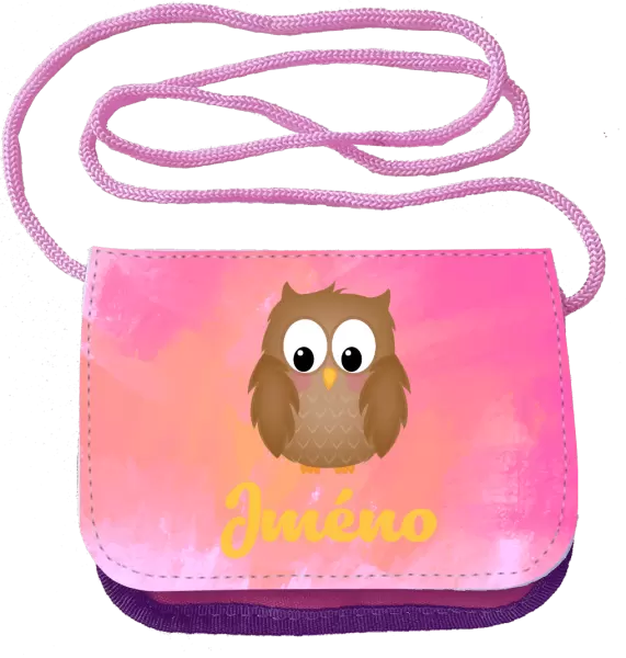 Peněženka Sovička se jménem
