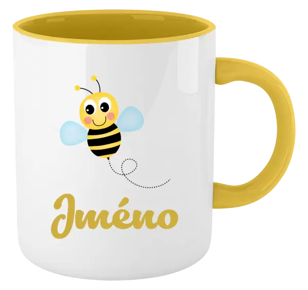 Hrnek Včelička se jménem