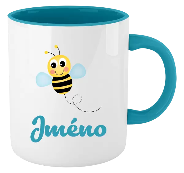 Hrnek Včelička se jménem