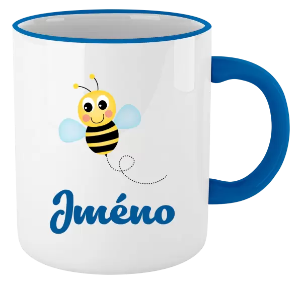 Hrnek Včelička se jménem
