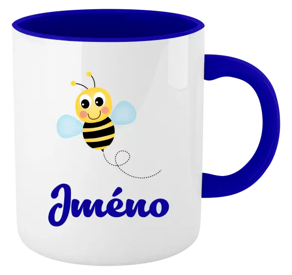 Hrnek Včelička se jménem