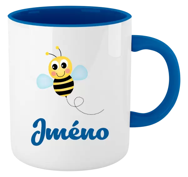 Hrnek Včelička se jménem