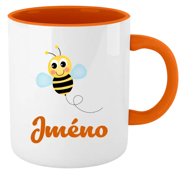 Hrnek Včelička se jménem