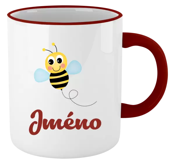 Hrnek Včelička se jménem