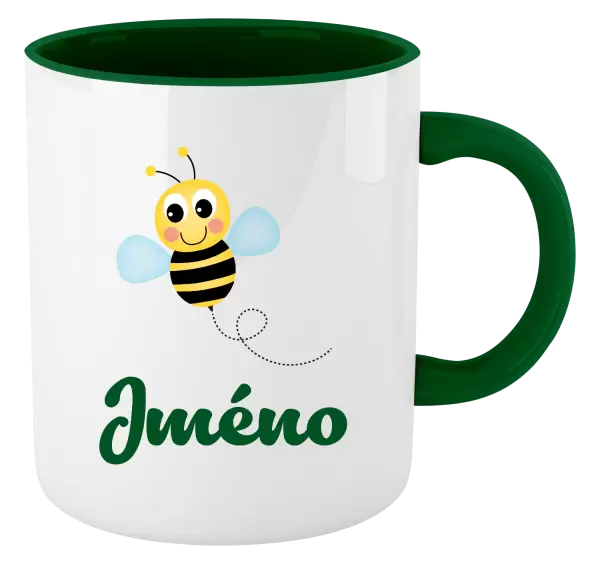 Hrnek Včelička se jménem