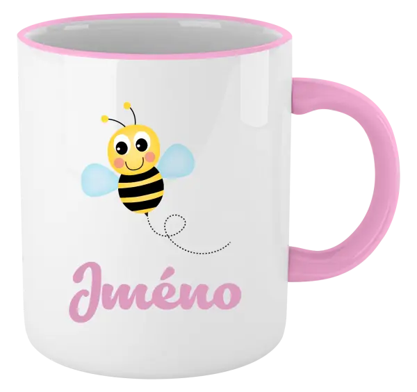 Hrnek Včelička se jménem