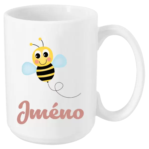 Hrnek Včelička se jménem