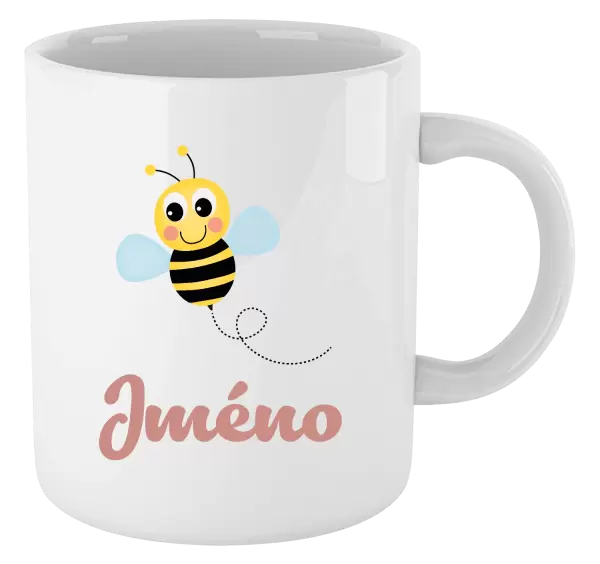 Hrnek Včelička se jménem