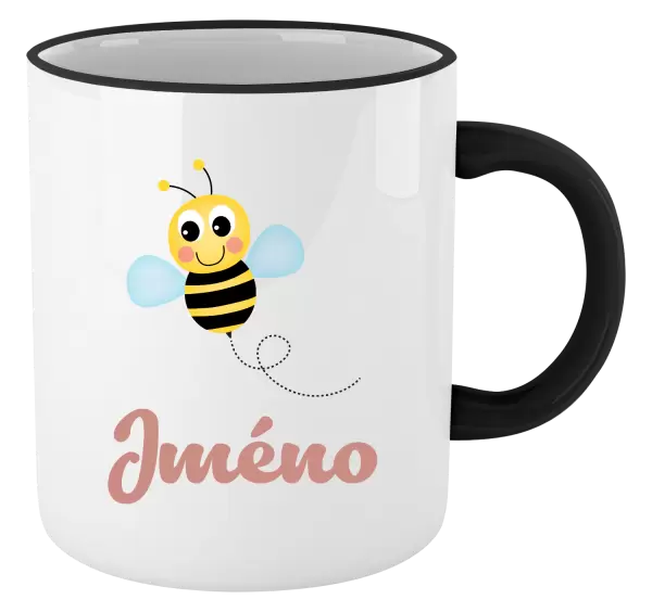 Hrnek Včelička se jménem