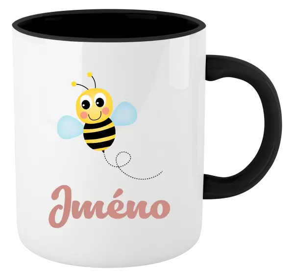 Hrnek Včelička se jménem