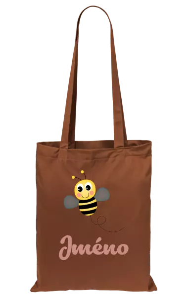 Látková taška Včelička se jménem