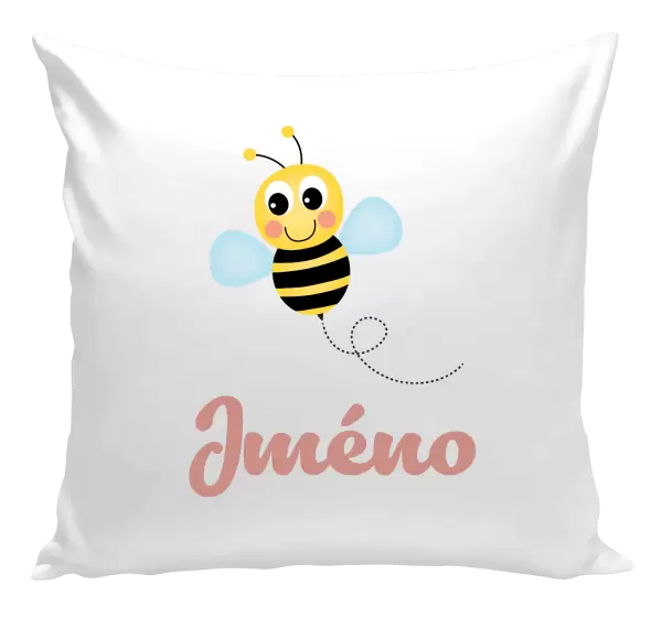 Polštář Včelička se jménem
