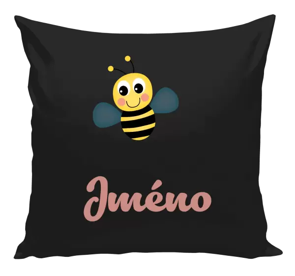 Polštář Včelička se jménem
