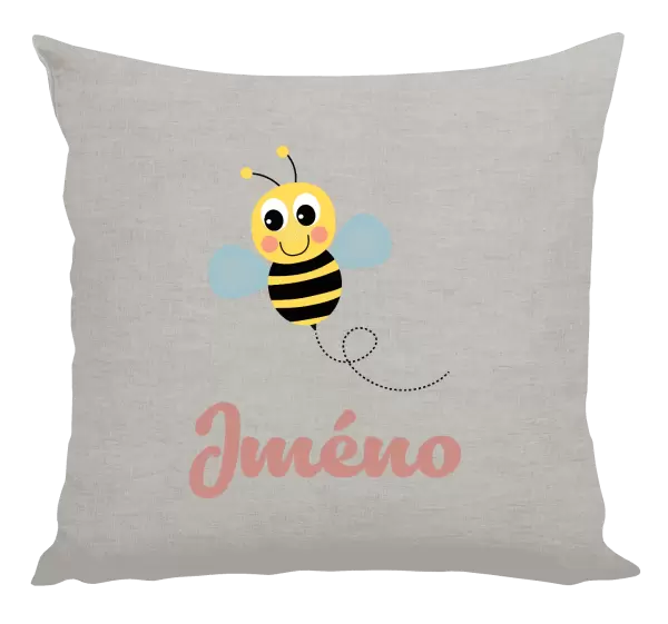 Polštář Včelička se jménem
