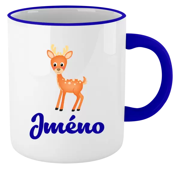 Hrnek Srneček se jménem