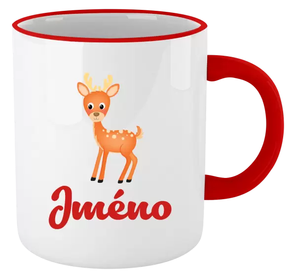 Hrnek Srneček se jménem