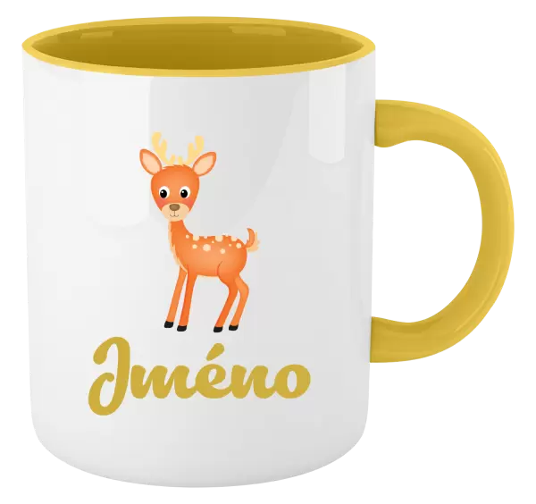 Hrnek Srneček se jménem