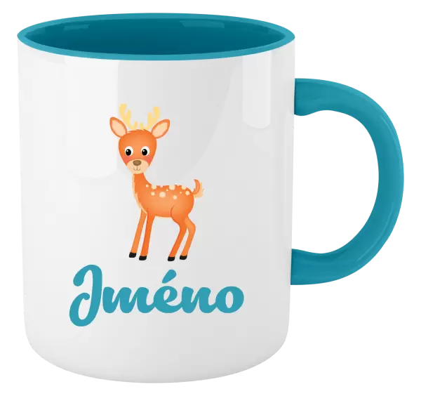 Hrnek Srneček se jménem