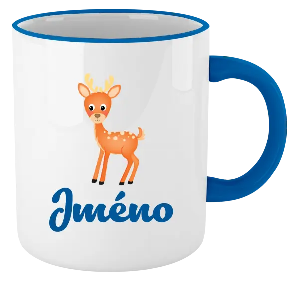 Hrnek Srneček se jménem