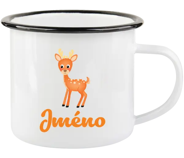 Plecháček Srneček se jménem