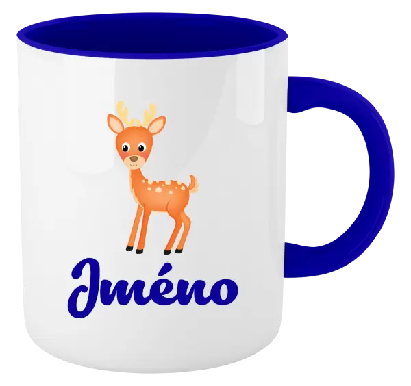 Hrnek Srneček se jménem