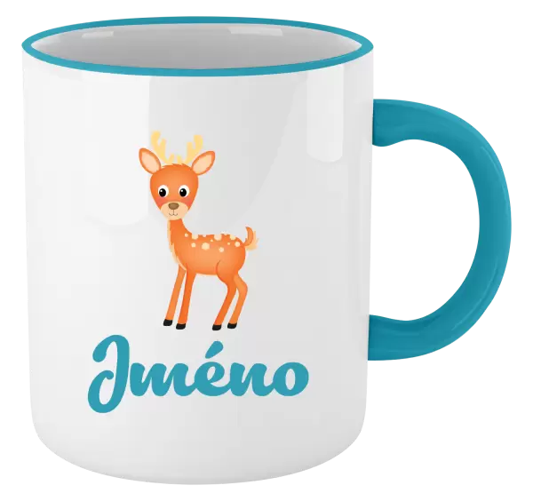 Hrnek Srneček se jménem
