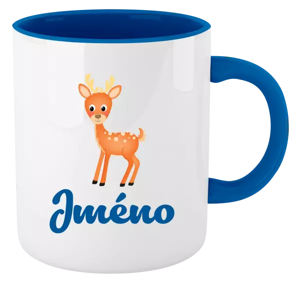 Hrnek Srneček se jménem