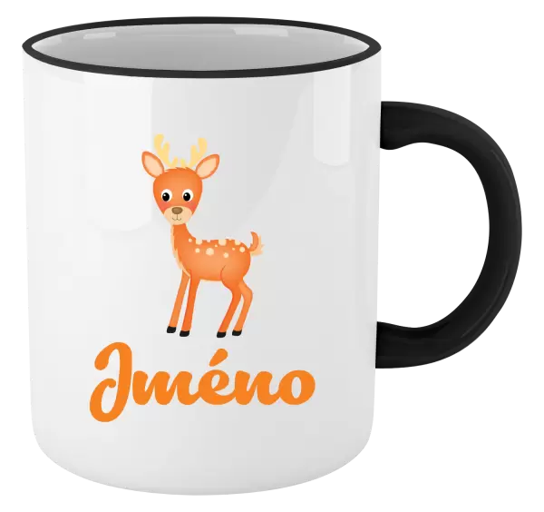 Hrnek Srneček se jménem