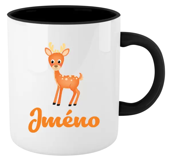 Hrnek Srneček se jménem