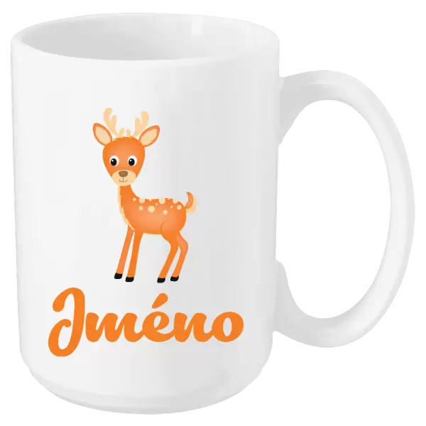 Hrnek Srneček se jménem