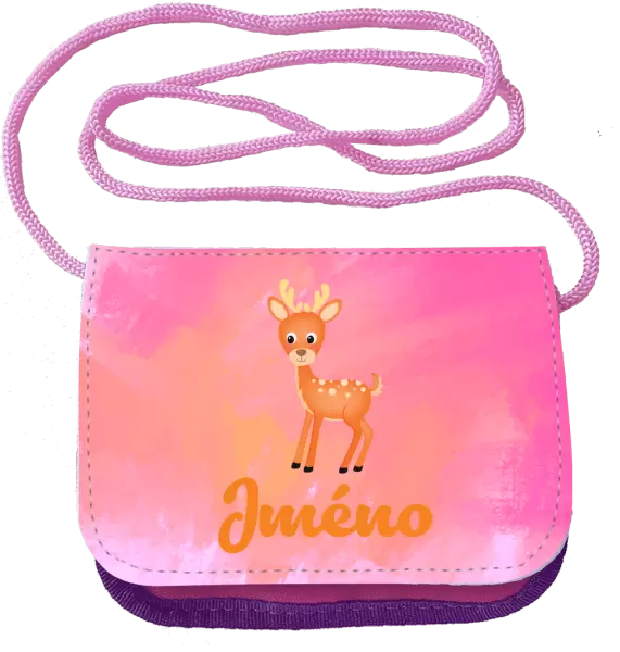 Peněženka Srneček se jménem