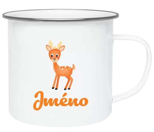 Plecháček Srneček se jménem