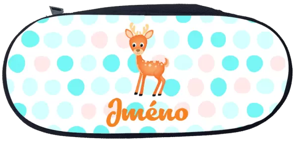 Pouzdro Srneček se jménem