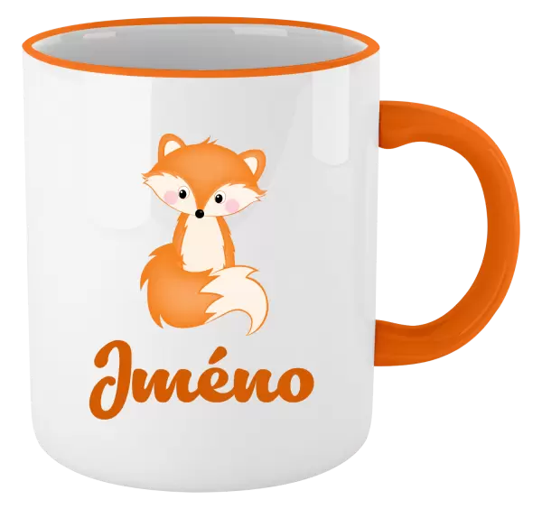 Hrnek Lištička se jménem