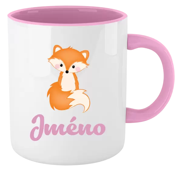 Hrnek Lištička se jménem