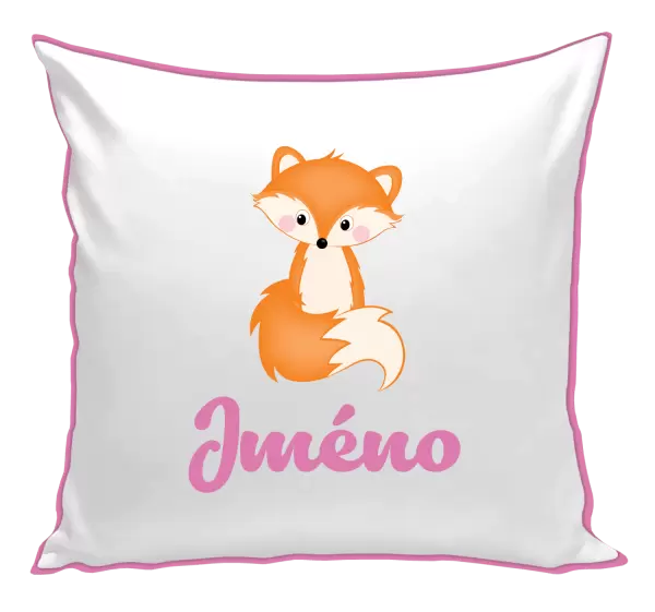 Polštář Lištička se jménem