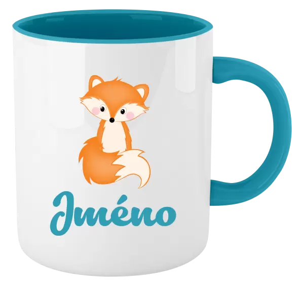 Hrnek Lištička se jménem