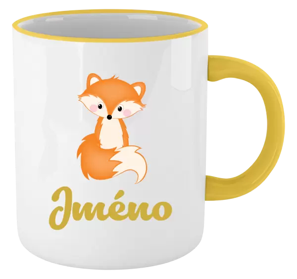 Hrnek Lištička se jménem