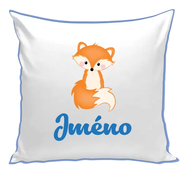 Polštář Lištička se jménem