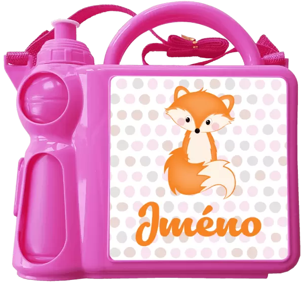 Svačinový set Lištička se jménem