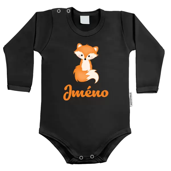 Dětské body Lištička se jménem