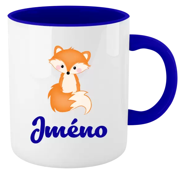 Hrnek Lištička se jménem