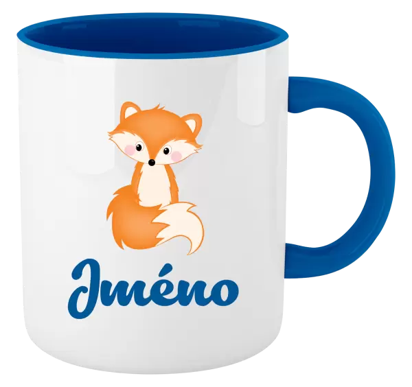 Hrnek Lištička se jménem