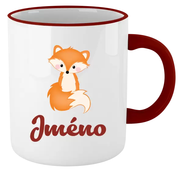 Hrnek Lištička se jménem