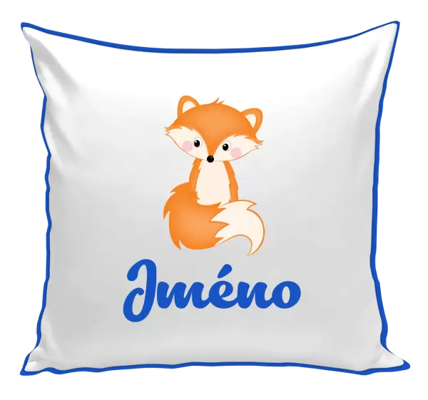 Polštář Lištička se jménem