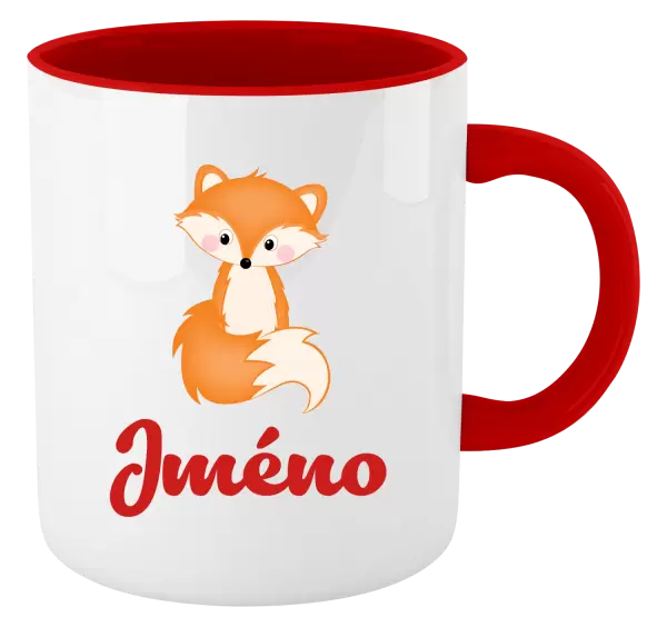 Hrnek Lištička se jménem